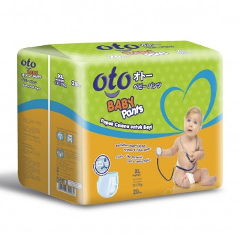 OTO Baby Pants Diapers Popok Celana Bayi Ukuran XL - isi 20 pcs