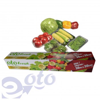 OTO Fresh Plastik Wrapping Pembungkus Makanan Food Wrap 30m x 30cm