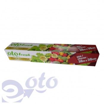 OTO Fresh Plastik Wrapping Pembungkus Makanan Food Wrap 30m x 30cm