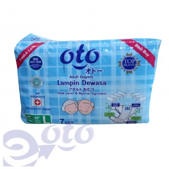 OTO Diapers Adult / Popok Dewasa model Perekat ukuran L - isi 7 pcs