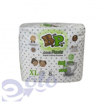 BP Diapers Adult Pants / Popok Dewasa model Celana size XL isi 8