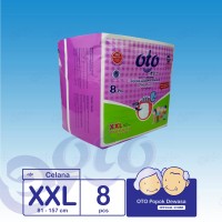 OTO Diapers Adult Pants / Popok Dewasa model Celana uk XXL - isi 8 pcs