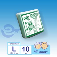 OTO UnderPad , Perlak Sekali Pakai uk 60 x 60 cm isi 10pcs