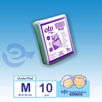 OTO UnderPad , Perlak Sekali Pakai uk 60 x 45 cm isi 10pcs