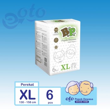 BP Adult Diapers / Popok Dewasa model Lem Perekat ukuran XL - isi 6 pcs