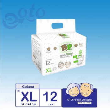 BP Diapers Adult Pants / Popok Dewasa model Celana size XL isi 12