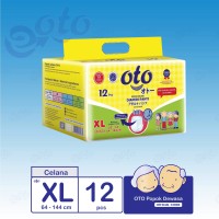 OTO Popok Dewasa Diapers Adult Pants model Celana size XL isi 12 pcs 