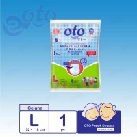 OTO Popok Dewasa Adult Diapers PANTS model Celana uk L isi 1 pc