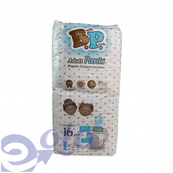 BP Diapers Adult Pants / Popok Dewasa model Celana size L isi 16