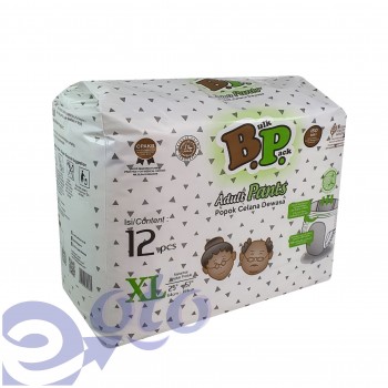 BP Diapers Adult Pants / Popok Dewasa model Celana size XL isi 12