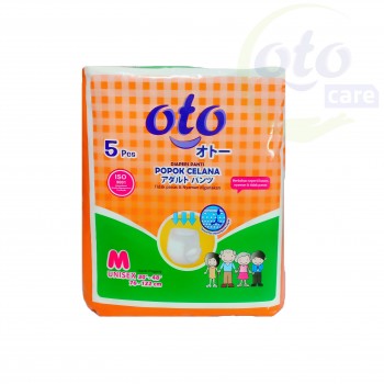 OTO Diapers Adult Pants / Popok Dewasa model Celana size M isi 5 pcs