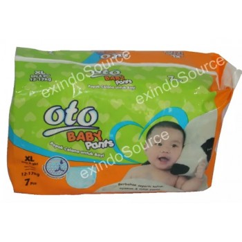 OTO Baby Pants Diapers Popok Celana Bayi Ukuran XL - isi 20 pcs